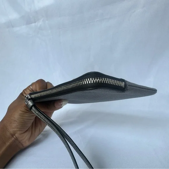 Coach Silver Wristlet - Picture 4 of 11